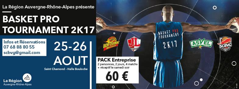 BASKET PRO TOURNAMENT 2K17 – Sur 2 Jours, 4 Matchs Exceptionnels à Saint Chamond post thumbnail image